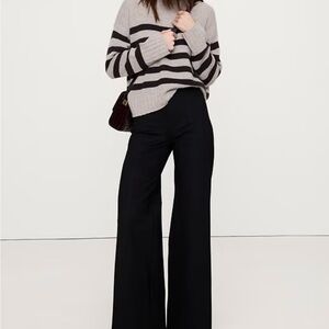 NWT Navy Blue Banana Republic Ponte Pants in Petite Ultra High Waist